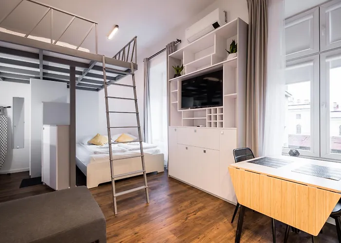 Appartement Old Railway Station View Lubicz Wawelofts Cracovie